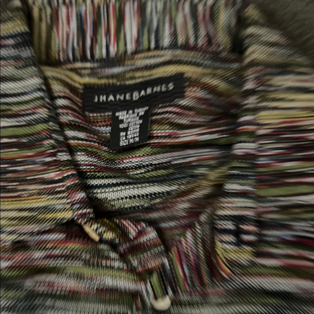 Jhane Barnes Vibrant Multicolor Knit